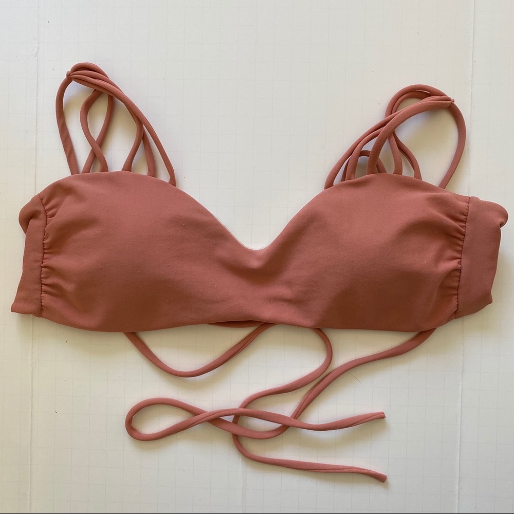 Acacia Swimwear Krobokan Top in Papaya